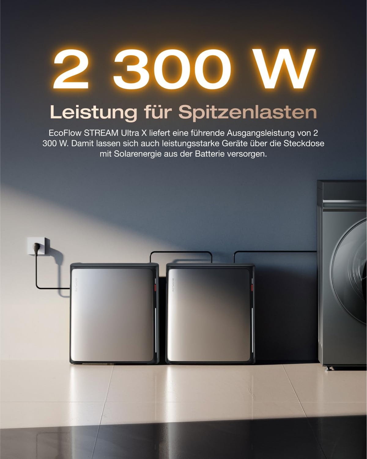 SOLARWAY Balkonkraftwerk 1000 Watt | EcoFlow STREAM Ultra X