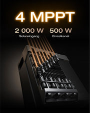 SOLARWAY Balkonkraftwerk 2000 Watt Ultra | EcoFlow STREAM Ultra X 3840 Wh Speicher