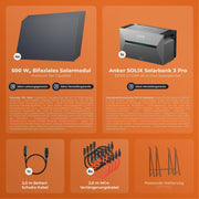 Balkonkraftwerk 2000 Watt | Anker SOLIX Solarbank 3 E2700 Pro 2,7 kWh Speicher