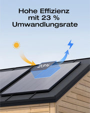 SOLARWAY Balkonkraftwerk 890 Watt | EcoFlow 600/800 Watt