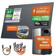 SOLARWAY Balkonkraftwerk 1000 Watt Max mit EcoFlow STREAM Max – Produktansicht 13