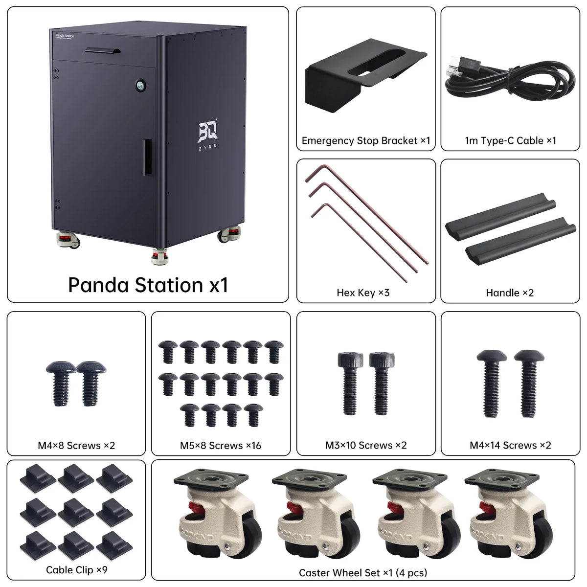 BIQU Panda Station - Perfekt løsning til Bambu lab