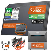 SOLARWAY Balkonkraftwerk 2000 Watt mit Solarbank 3 E2700 Pro und 5,4 kWh – Ansicht 11