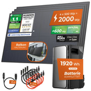 SOLARWAY Balkonkraftwerk 2000 Watt Ultra mit EcoFlow STREAM Ultra – Produktansicht 14