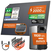 SOLARWAY Balkonkraftwerk 2000 Watt Ultra mit EcoFlow STREAM Ultra – Produktansicht 16
