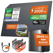 SOLARWAY Balkonkraftwerk 2000 Watt mit EcoFlow STREAM Ultra X – Ansicht 13