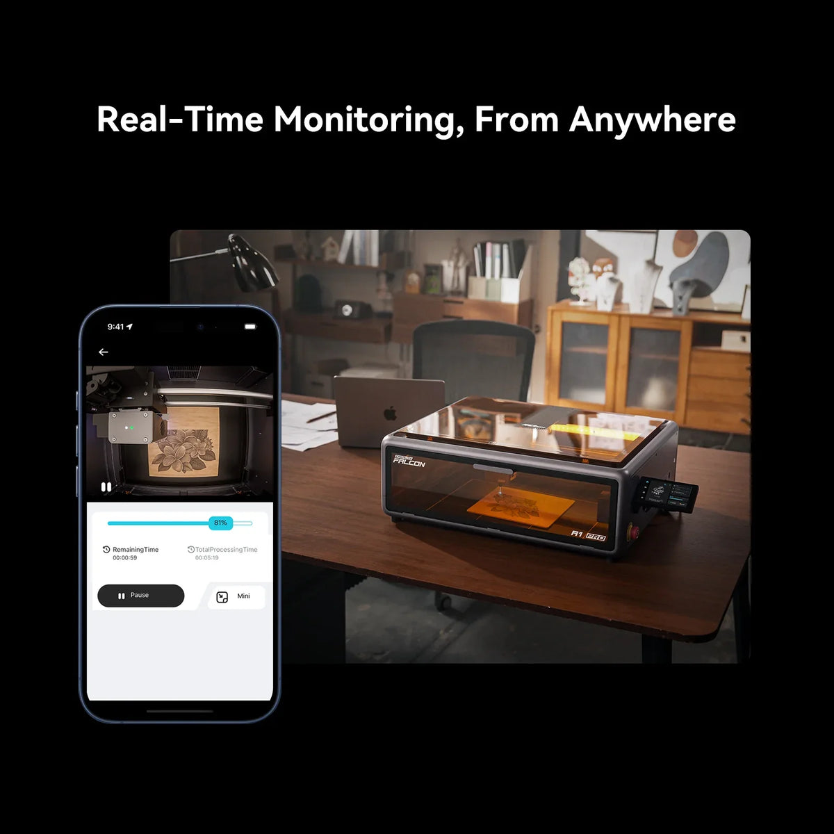 Creality Falcon A1 Pro 20W Laser Engraver & Cutter