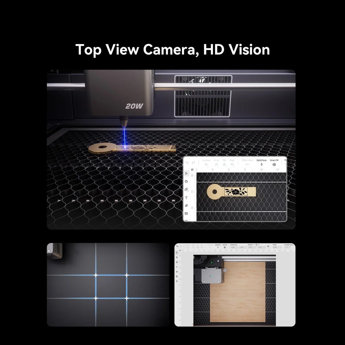 Creality Falcon A1 Pro 20W Laser Engraver & Cutter