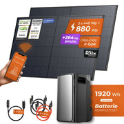 NTV-EXKLUSIV Balkonkraftwerk 880 Watt Max | EcoFlow STREAM Max 1920 Wh Batterie