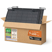 SOLARWAY flexibles Solarmodul 450 Wp (2x225 Wp), ultraleicht, ohne Kabel - Amazon-Variante
