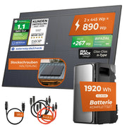 SOLARWAY Balkonkraftwerk 890 Watt Max mit EcoFlow STREAM Max – Produktansicht 15