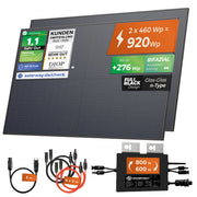 SOLARWAY Balkonkraftwerk 920 Watt | Envertech EVT 800
