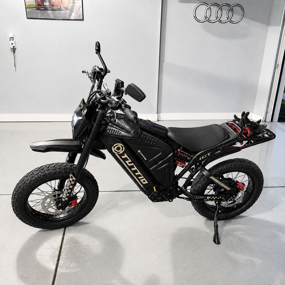 99% New TUTTIO ICT 2.0 Ebike With Storage Bag Kit | Quality Assured & Long Adventure Ready & Upgraded Motor (EU Only)