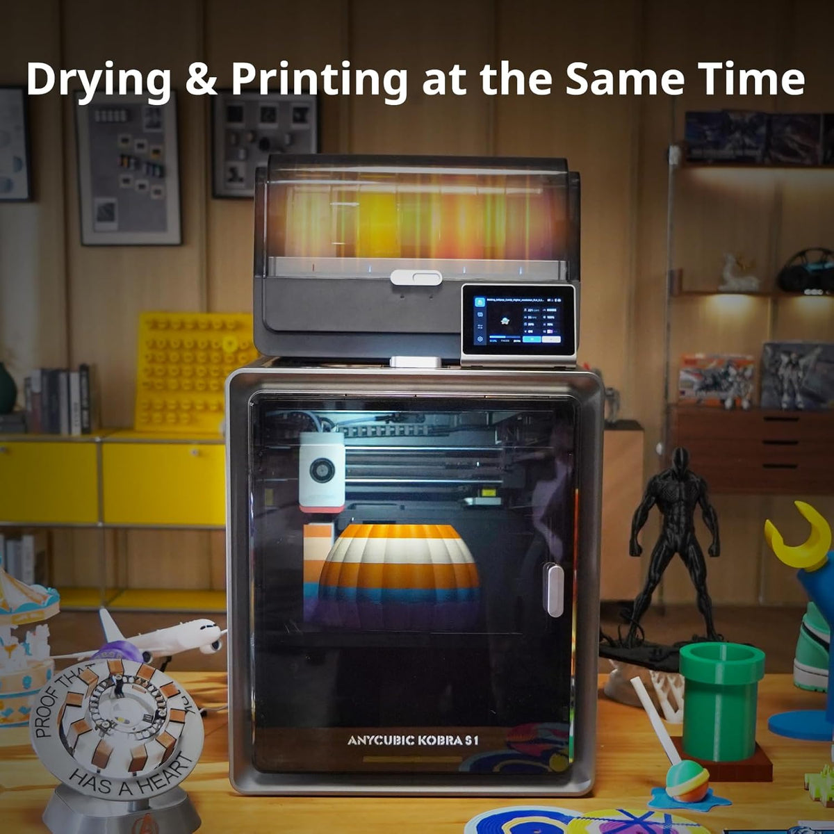 Anycubic Kobra S1 Combo + 4kg Anycubic PLA Basic
