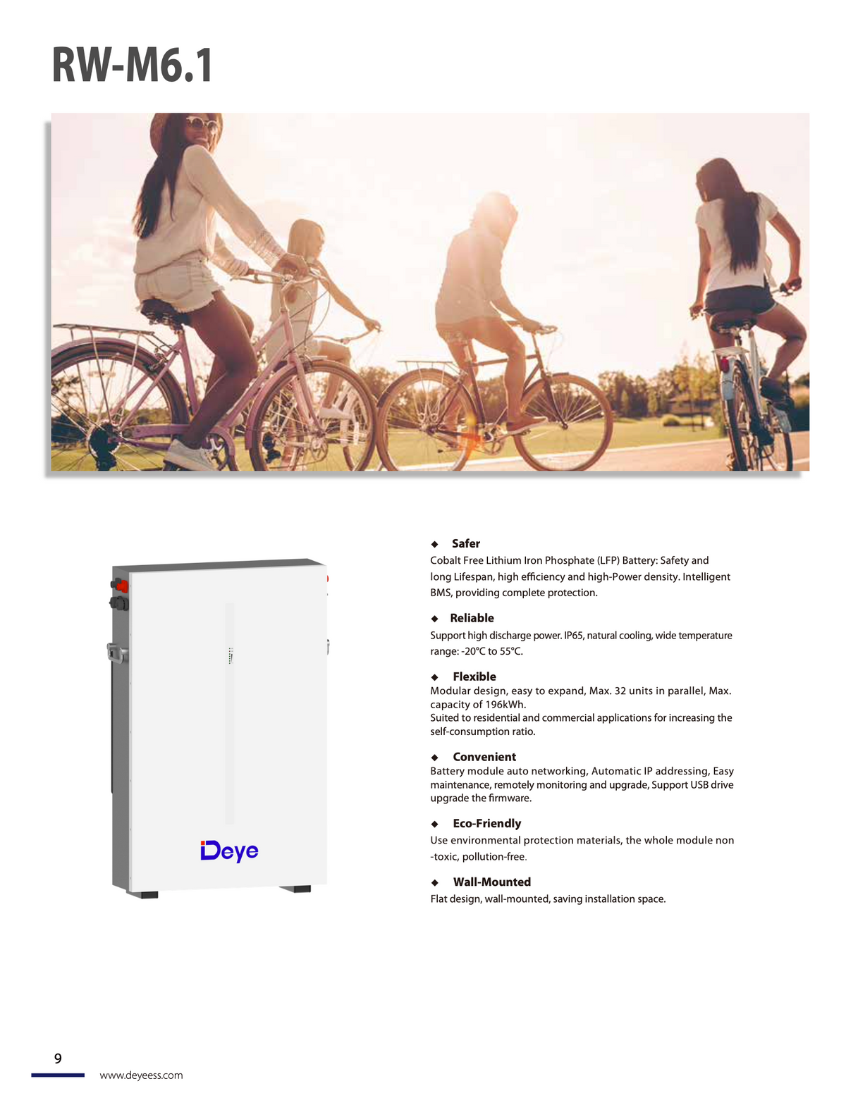 SOLARWAY Solaranlage Komplettset 6,9 kW | Deye 6 kW | Bifazial inkl. Montagesystem, App & WiFi