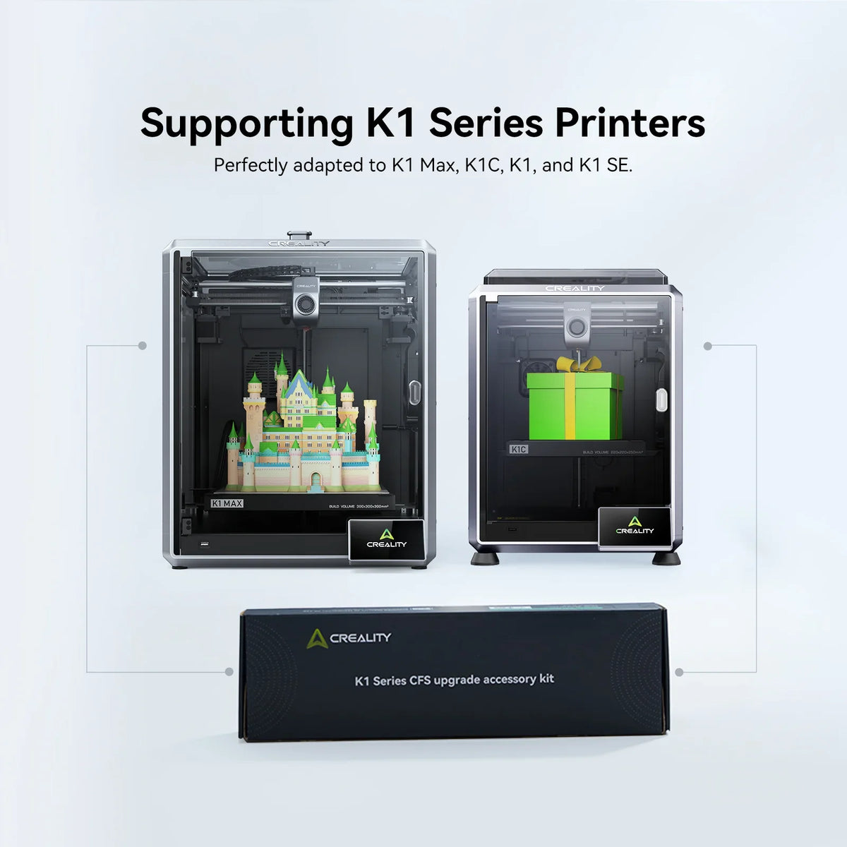 Creality K1 Max + CFS + Upgrade kit