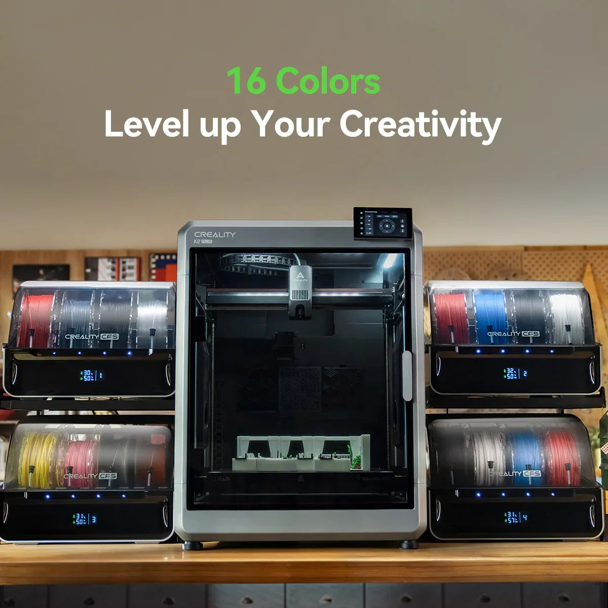 Creality K1 Max + CFS + Upgrade kit