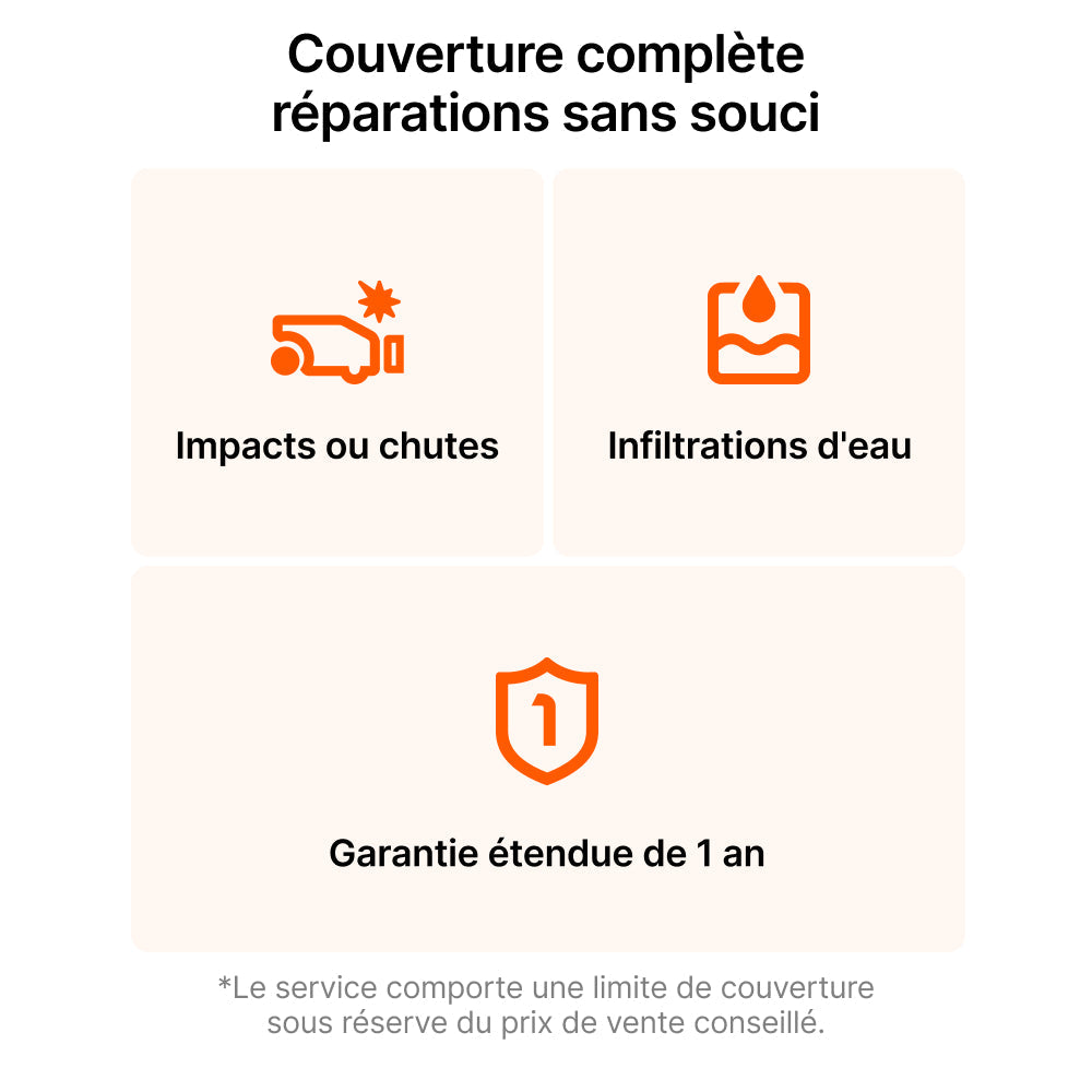 Plan de protection produit Seel de 4 ans pour Navimow H210E