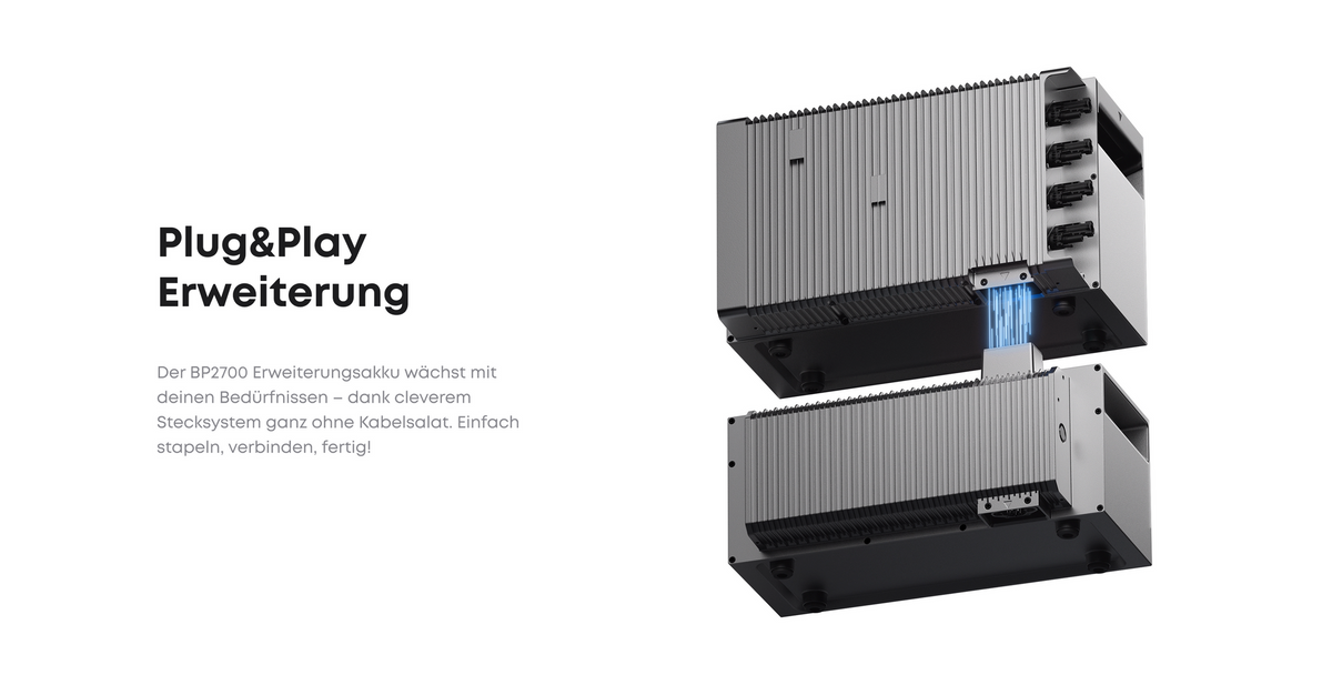 Anker SOLIX Solarbank 3 BP2700 | 2700 Wh Erweiterungsspeicher