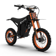 TUTTIO Soleil01 Electric Dirt Bike Bundle with Original 21Ah Battery + 27Ah Upgrade Battery Kit & 3A Charger