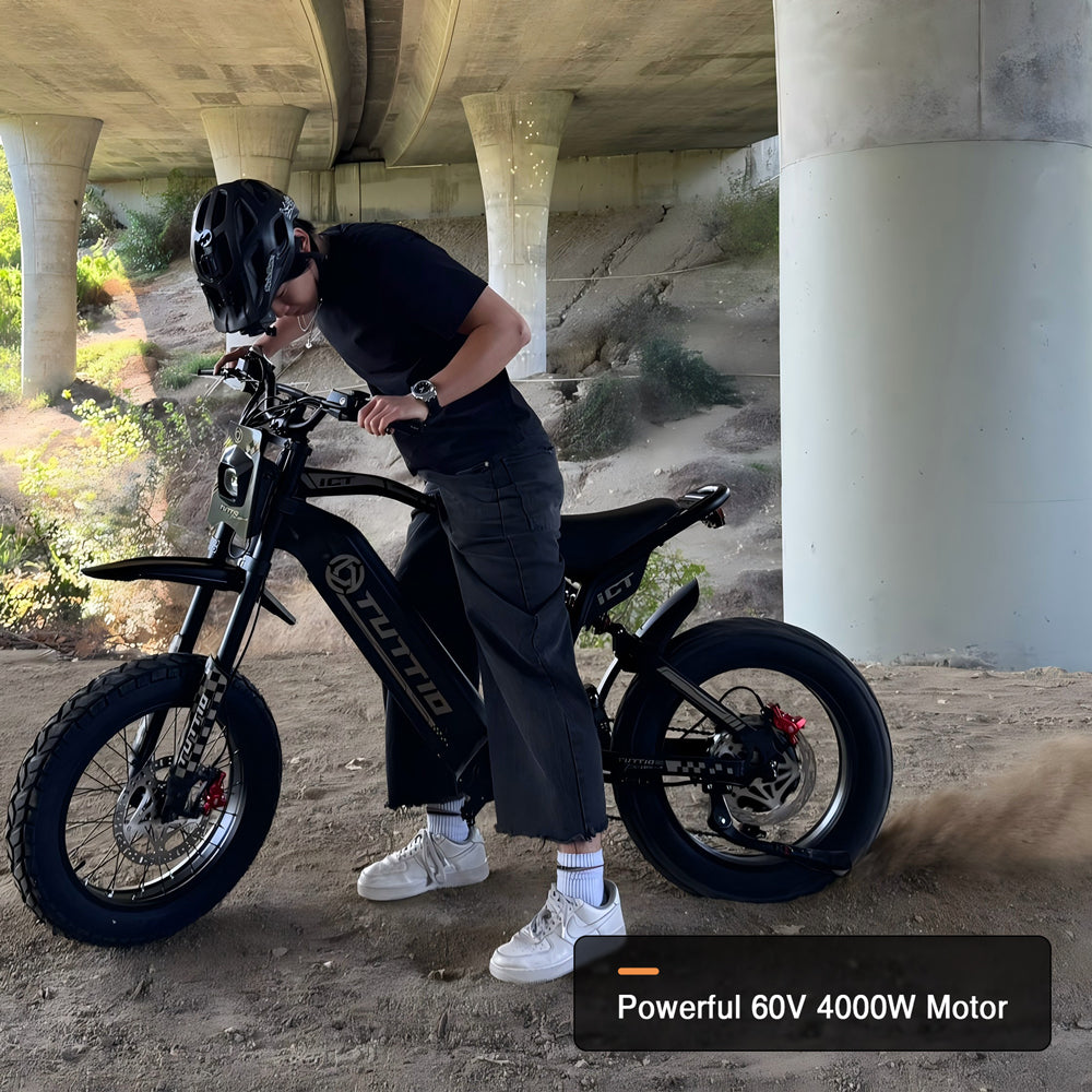 Tuttio ICT 2.0 Electric Bike With Storage Kit