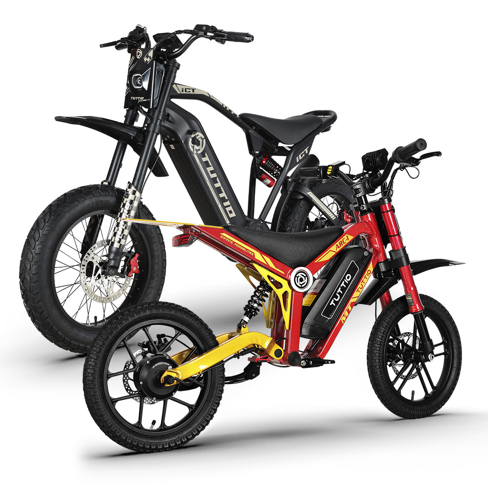 family electric dirt bike combination
