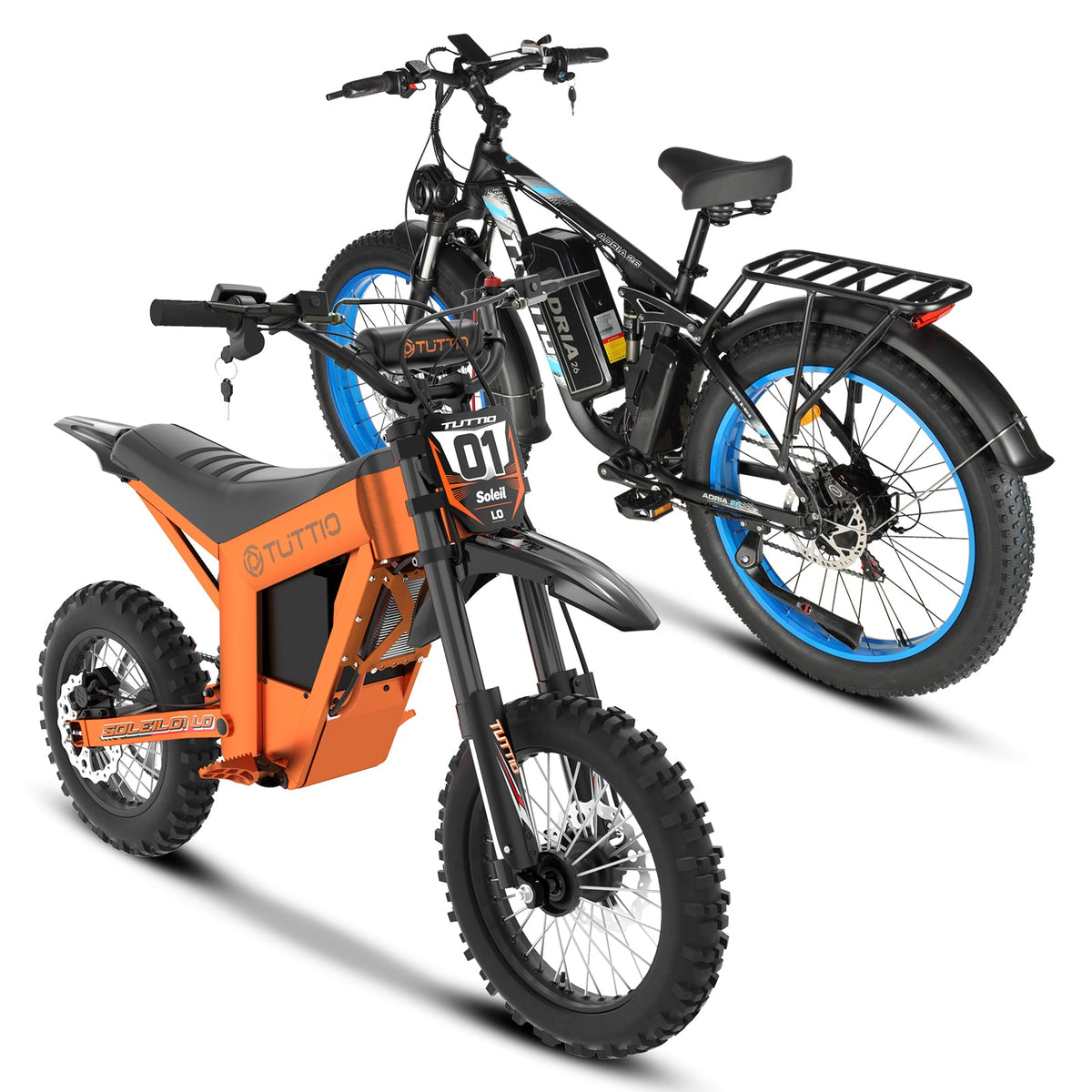 Tuttio Electric Bike Combo Soleil01 LO & Adria26