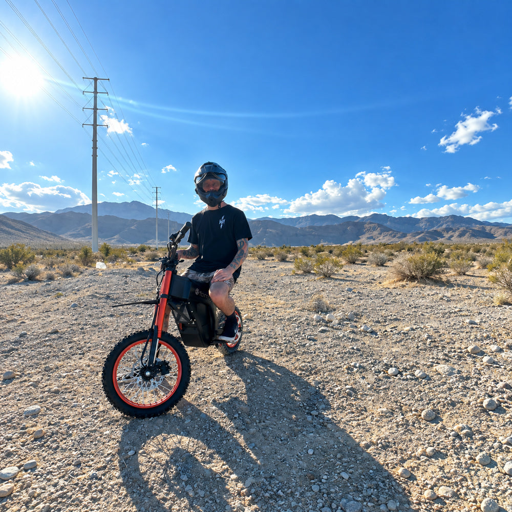 3000W High Performance Electric Dirt Bike Tuttio Soleil01