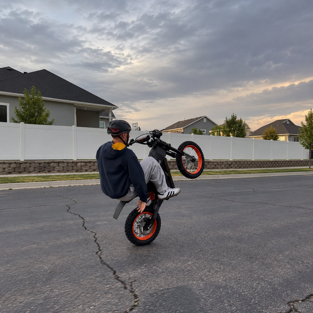 3000W High Performance Electric Dirt Bike Tuttio Soleil01