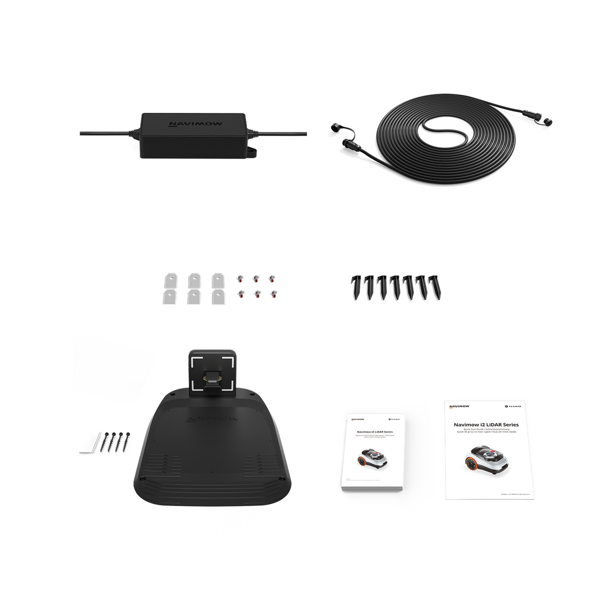 Navimow i2 LiDAR robot tondeuse avec Garage