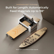 xTool P2S 55W - CO2 Desktop Laser Cutter Class 4