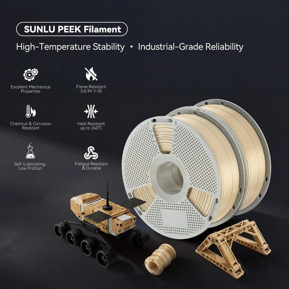 Sunlu PEEK filament - 1.75mm 1kg