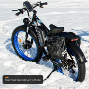 Tuttio Adria26 5000W Electric Bike With Mirrors For Safer Daily Riding