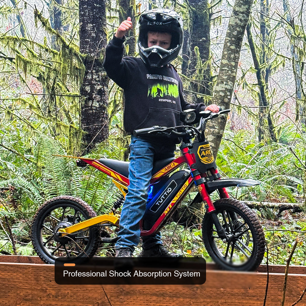 Tuttio ARC-I Kids Electric Bike with Helmet