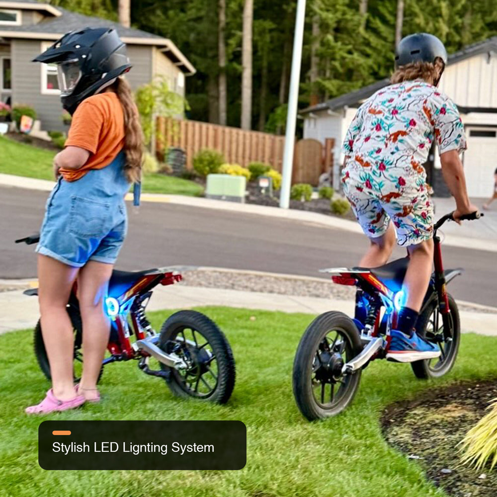 Tuttio ARC-I Kids Electric Bike with Helmet