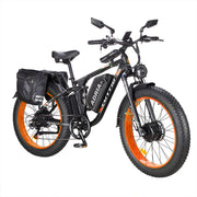 Tuttio Adria26 Orange Dual Motor Electric Bike