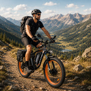 Tuttio Adria26 Orange Dual Motor Electric Bike