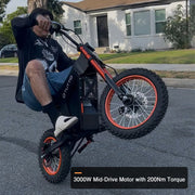 TUTTIO Soleil01 Electric Dirt Bike – Upgraded Fender Edition