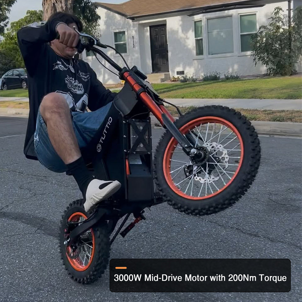TUTTIO Soleil01 Electric Dirt Bike – Upgraded Fender Edition