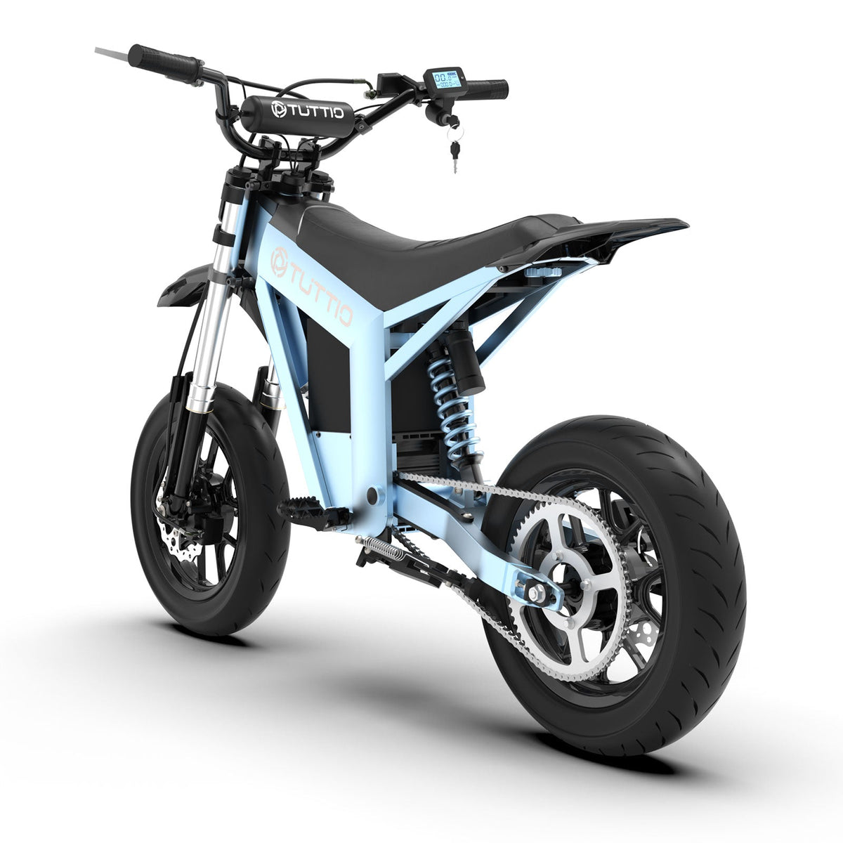 TUTTIO Soleil01 GB Ebike with 12" Supermoto Wheelset Bundle